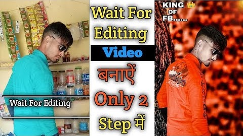 Wait for editing reels video kaise banaye || vn app se wait for end wala video kaise banaye ||#trend