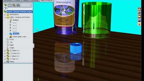 solidworks 2007 2008 03-59 PhotoWorks - Using Camera.avi