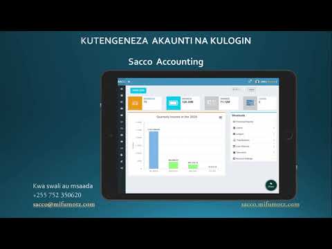 Sacco Accounting demo account and login