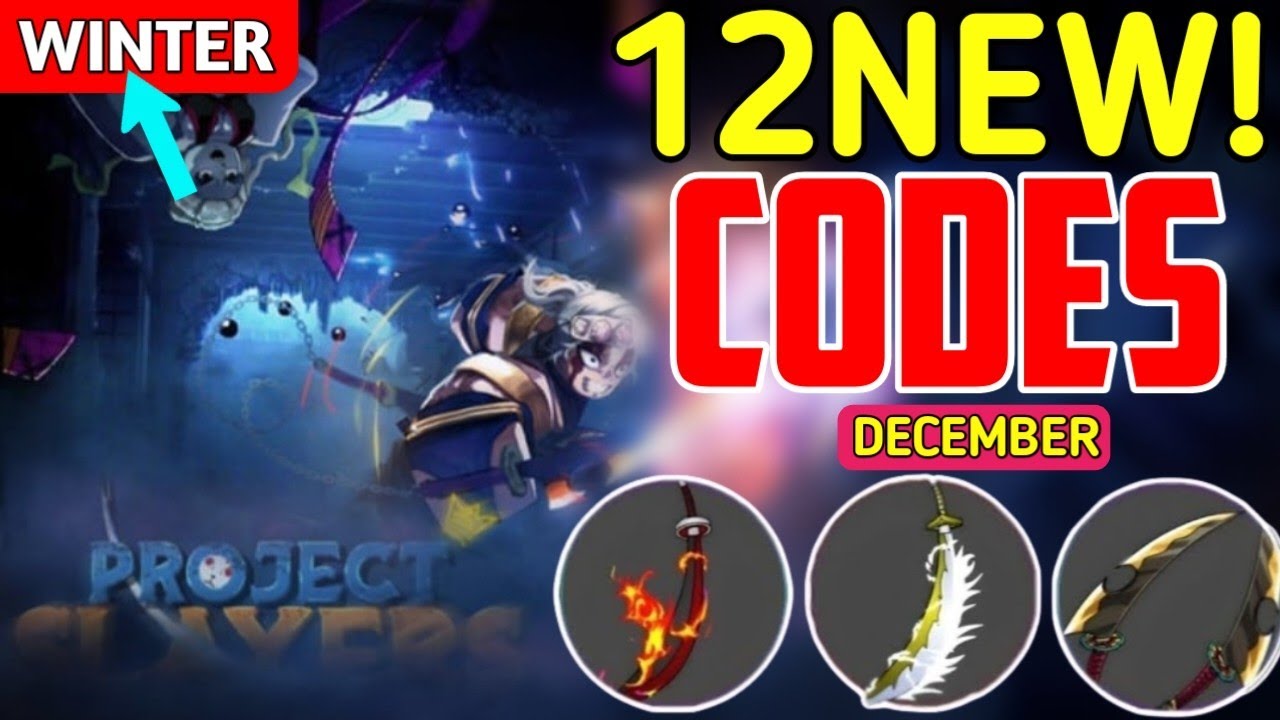 Project Slayers Codes to Earn Free New Spins (Roblox) December