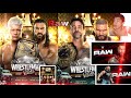 What happening at Monday night raw 😱🔥 | WrestleMania 42 Matches Revealed 😱🔥| #wwe 
