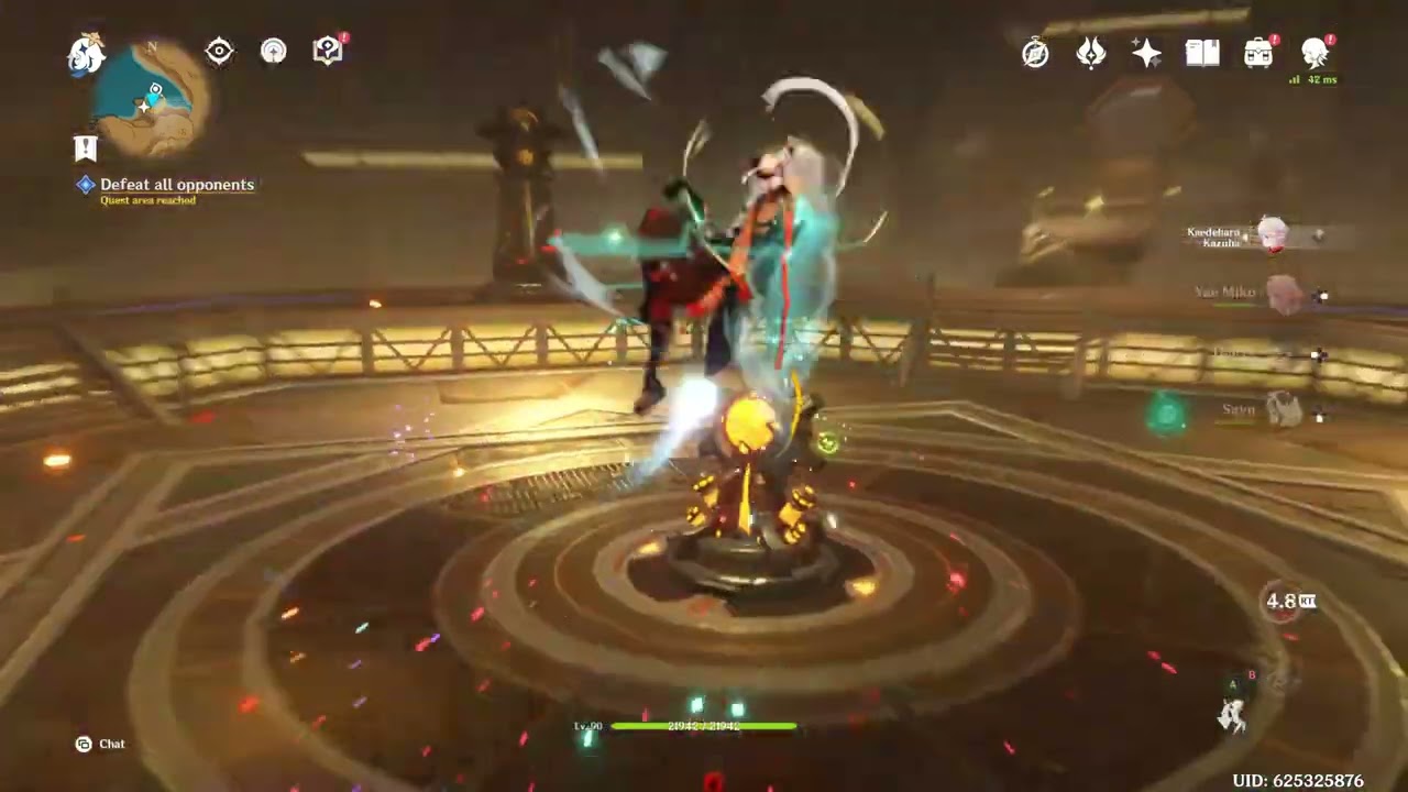 Genshin bug - Sorush accidentally killing Dehya twice