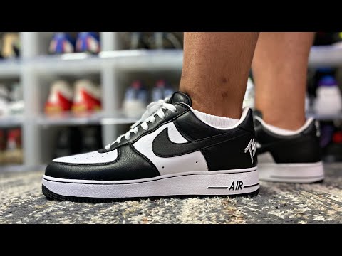 NIKE AIR FORCE 1 LOW QS TERROR SQUAD BLACK WHITE REVIEW & ON FEET