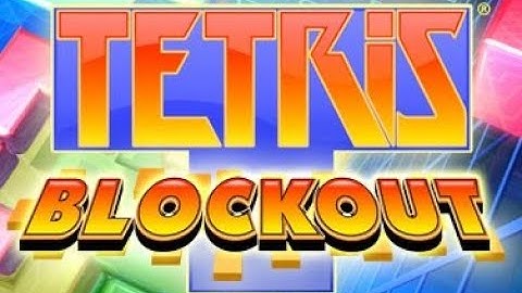 Tetris Blockout - Full Gameplay In 20 Planes (20 Lines) (Easy & Normal With Level 15)