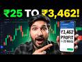 Contrast: "₹25 Se Shuru, ₹3,462 Par Khatam | 20 Min Mein 💰"
