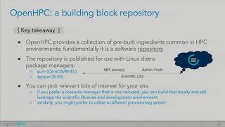 OpenHPC: Community Project Updates