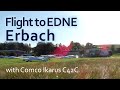 ✈ Flug nach Erbach mit einer Comco Ikarus C42C