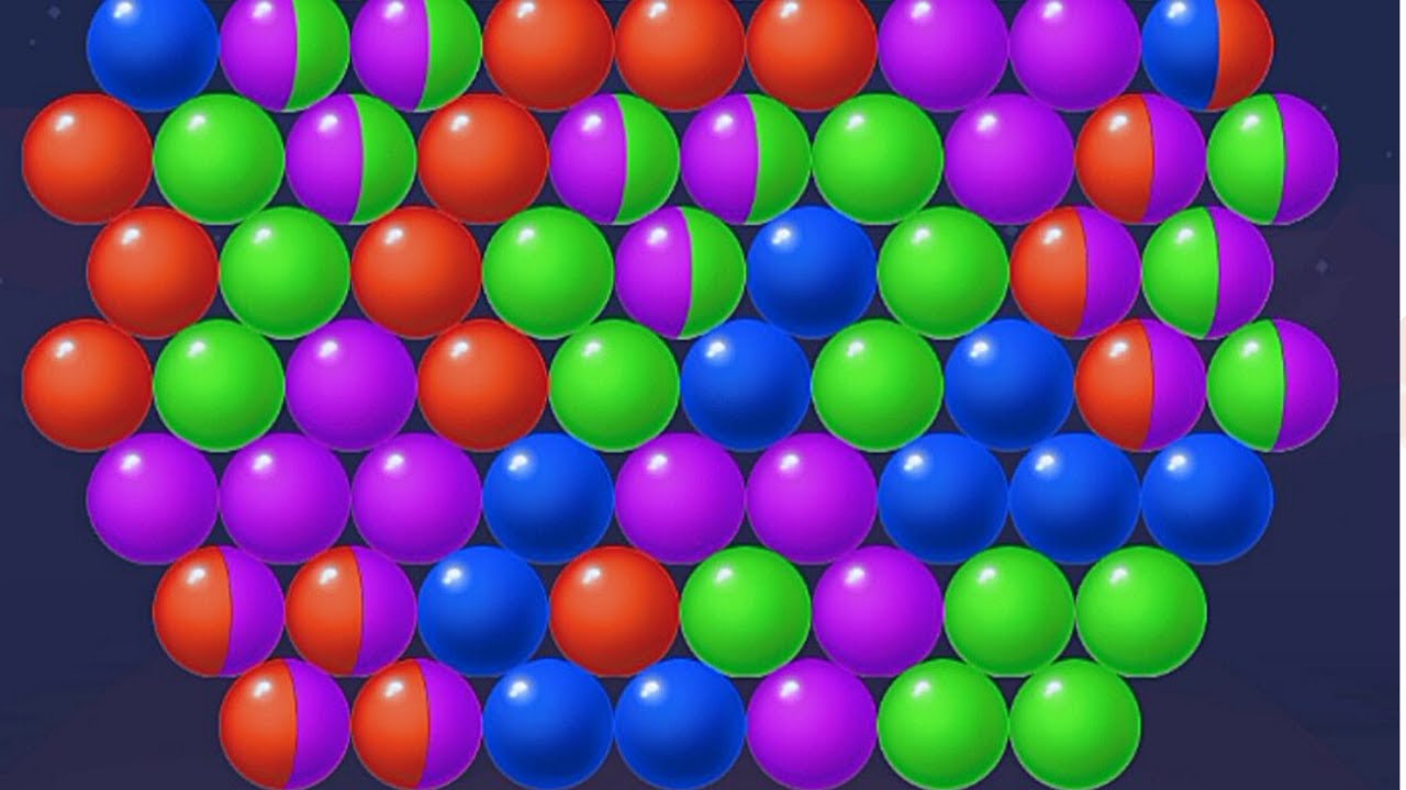 How to play bubble shooter game || Bubble shooter game | Bubble shooter ...