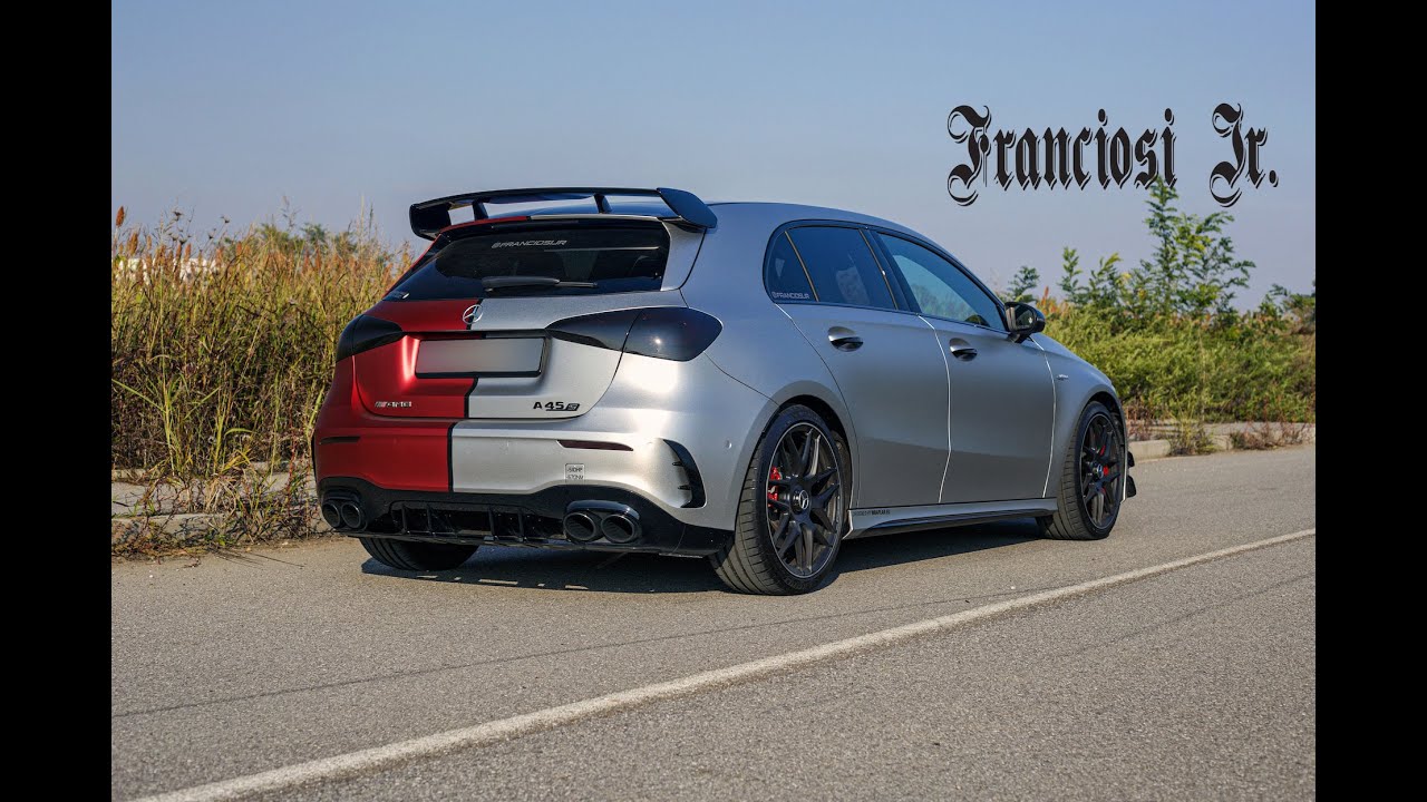 EMOTION START - MERCEDES-BENZ AMG A45 S 4MATIC+ 2020 WITH A SUPERSPRINT EXHAUST