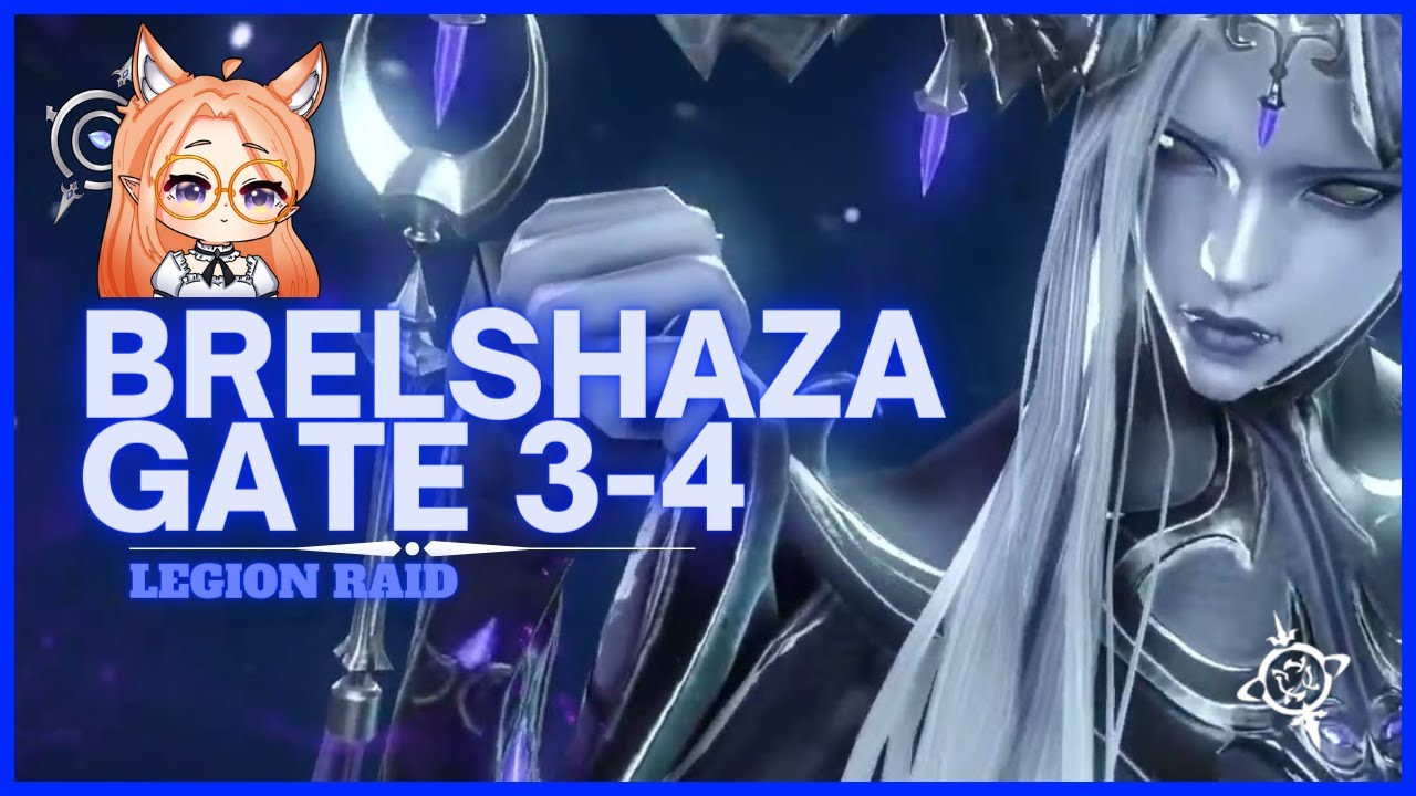 Lost Ark - Brelshaza Gate 3-4 Igniter Sorceress with coms (first clear)