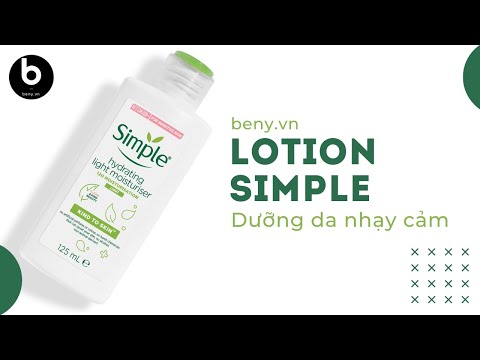 Lotion Simple Hydrating Light Moisturiser Review Chi Tiết