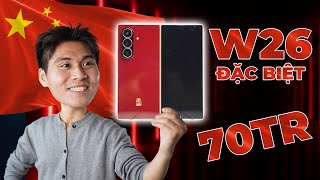 Celebrity Samsung W26 over 70M VND – Z Fold7 special edition, China-only? Wealth