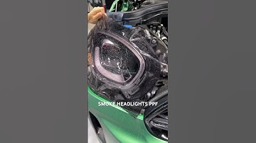 THE PPF - smoke headlights ppf installation #theppf