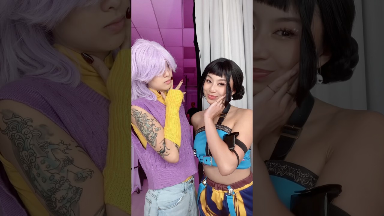 the BEST kpdh ship imo 👀 Mystery: @wauwaustudio  #kpopdemonhunters #zoestery #cosplay