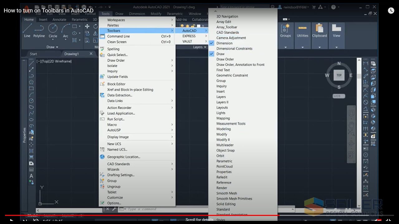 autocad 2016 command line