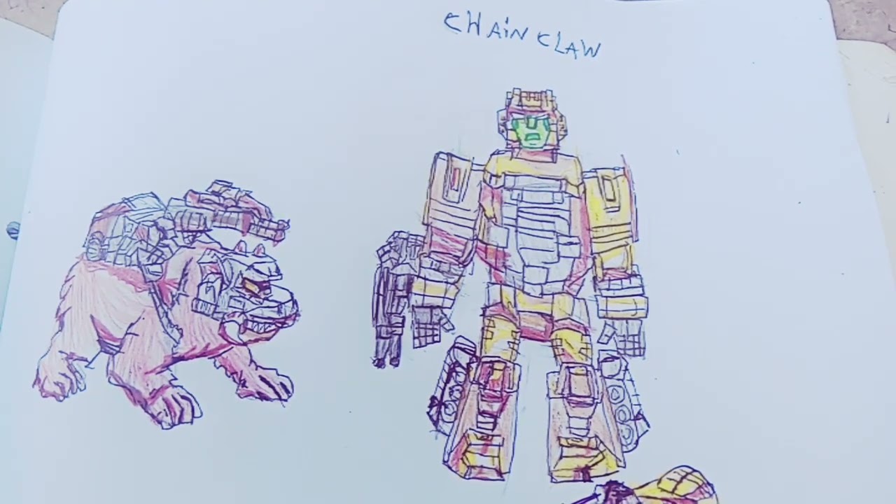 Chainclaw transformers dreamwave