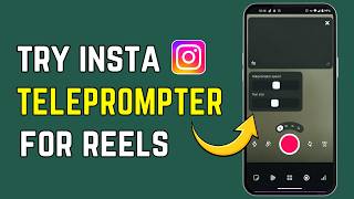 How to Use Instagram Teleprompter for Reels (2026 Step-by-Step Guide)