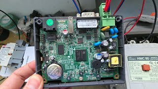 Inside HMI Weintek - HMI Weinview MT8051iP #hmi #inside #share #battery #fault #error #weintek