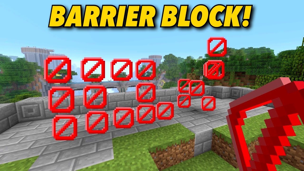 How To Get Barrier Blocks In Minecraft Xbox One - You can only add a