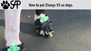 Clawgs V3 instructions. Wrap the paws & free the claws!