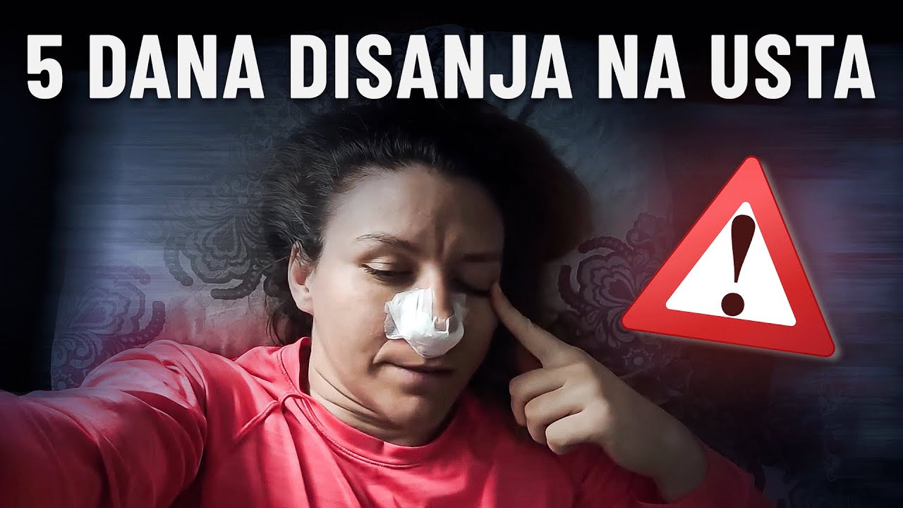 Disanje na usta uništava tvoje zdravlje