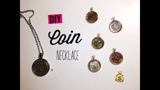 DIY COIN NECKLACE
