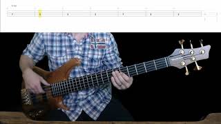 Judas Priest - I'm A Rocker Bass Cover with Playalong Tabs in Video