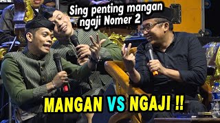PERCIL LUCU : Debat perkoro mangan opo ngaji