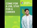 stay for a career