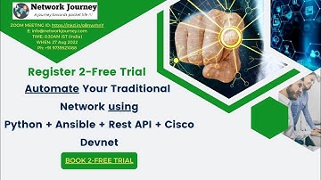 Do you want to Learn Python Network Automation? (LIVE @ 8:30 AM India) \ 03-Sept-2022