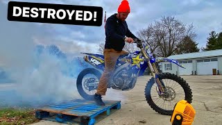 YZF 450 Burnout: The Ultimate Destruction Test!