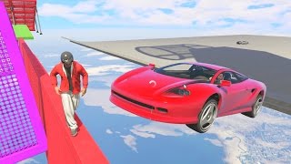 DODGE THE CARS! - GTA 5 Funny Moments #646