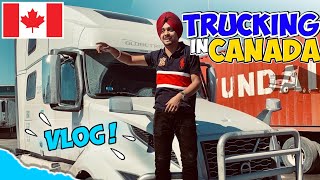DRIVER IN CANADA | NEW JOB | VLOG | PART 1 | Prabh Korwa