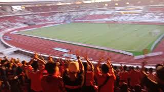 Ucapan Selamat datang aremania