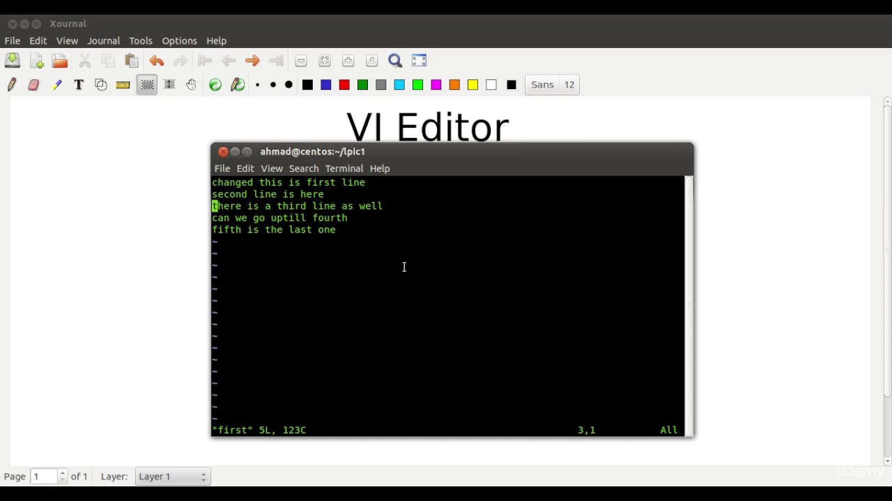 006 All about vi Editor - YouTube