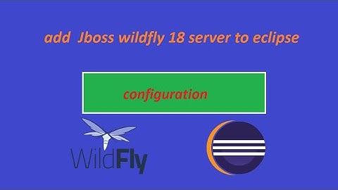 Adding Jboss WildFly 18 server to eclipse : and testing it with an EJB project