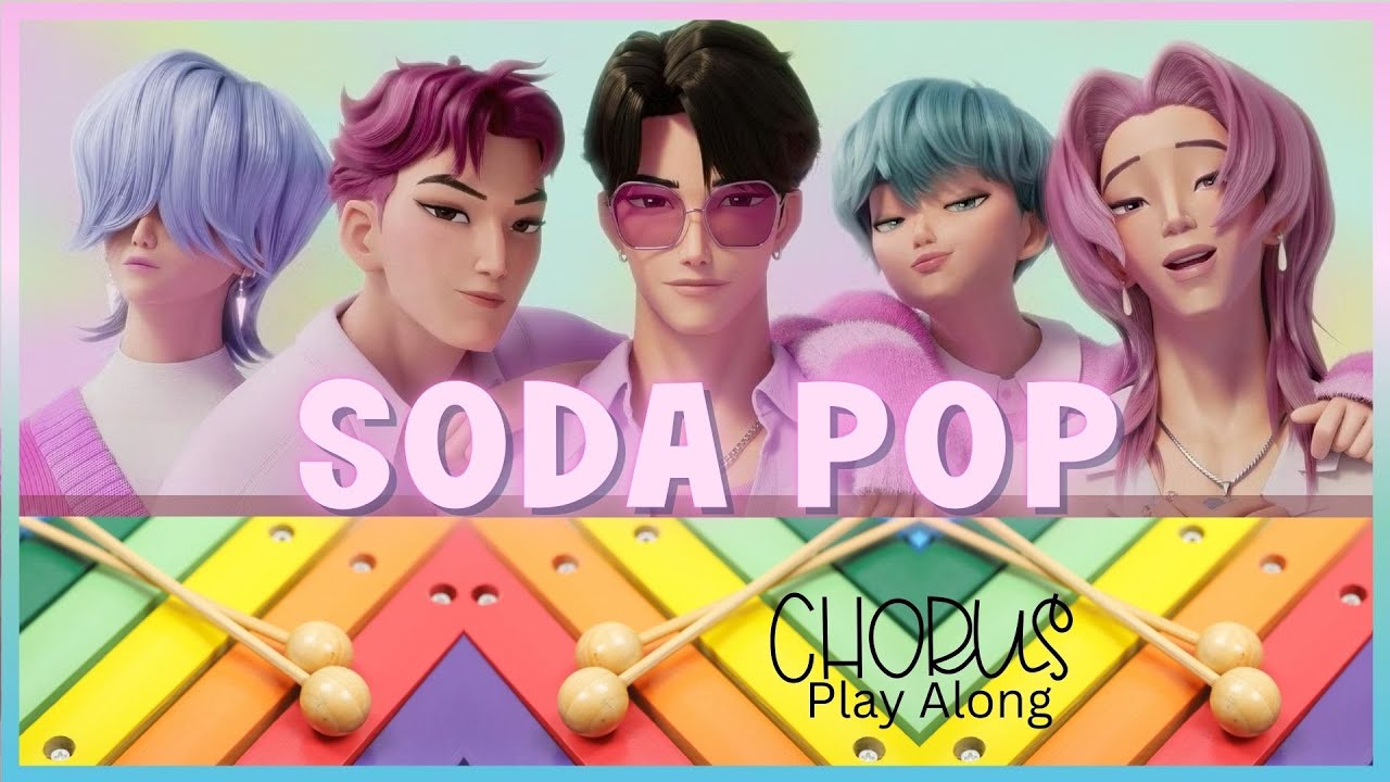 SODA POP play along diatonic xylophone from Demon Hunters - YouTube