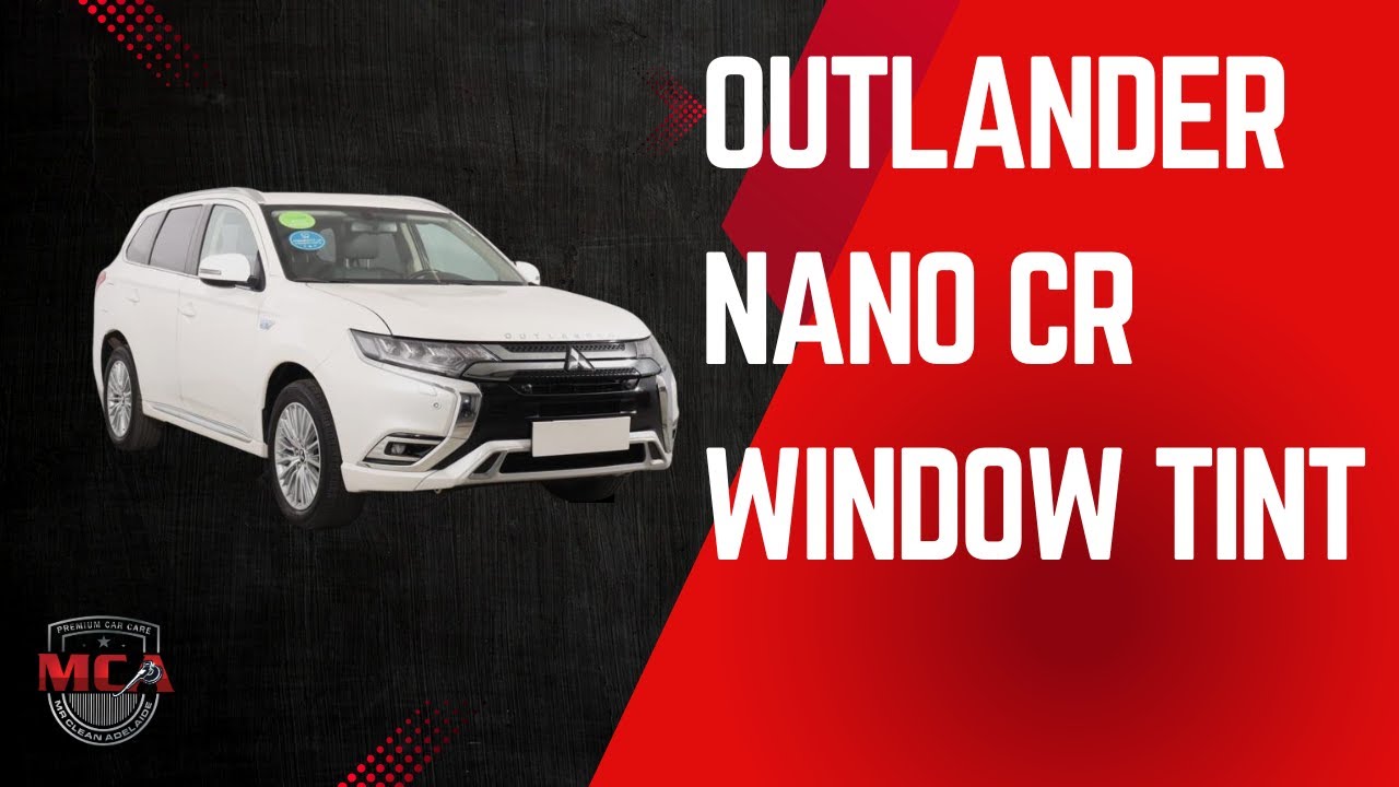 Mitsubishi Outlander  Nano Ceramic Window Tint - Live Tutorial