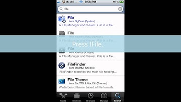 Cydia: Install Cracked IFile for IPhone,ITouch,IPad.