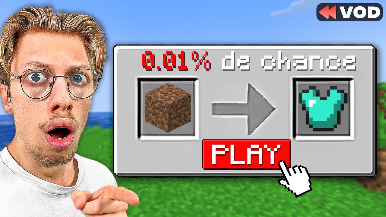 J'ai Joué au CASINO mais dans MINECRAFT ! (je suis addict)