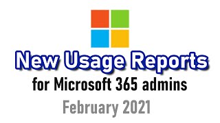 Teams and Search Usage reports coming to M365