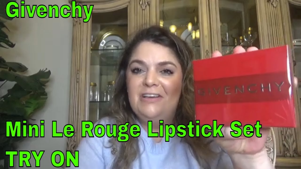 givenchy mini lipstick set