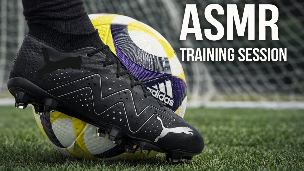 Dribbling ASMR Training Session | Full Football Individual Training ...