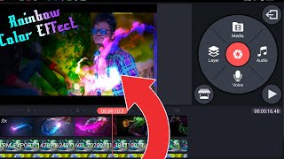 Make Awesome Rainbow Color Effect On Your Photo || Kinemaster Full Editing Tutorial 2020 screenshot 4