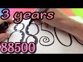 Writing #88500 - 3 YEARS OF WRITING COUNTING