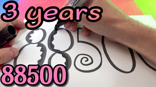 Writing #88500 - 3 YEARS OF WRITING COUNTING
