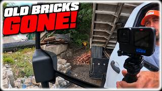 Getting Rid Of All The Old Chimney Brick!
