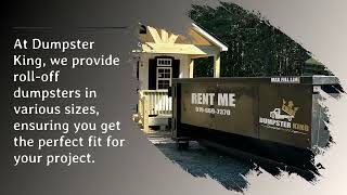 Dumpster Rental Fayetteville NC - Dumpster King