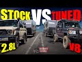 2024 Landcruiser 2.8l Auto TOWING TEST vs the V8 70 series