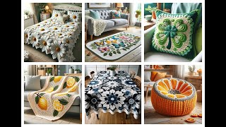 Knitted Home Decor Model Selection Collection (1)(share ideas) #knitted #crochet #design #homedecor